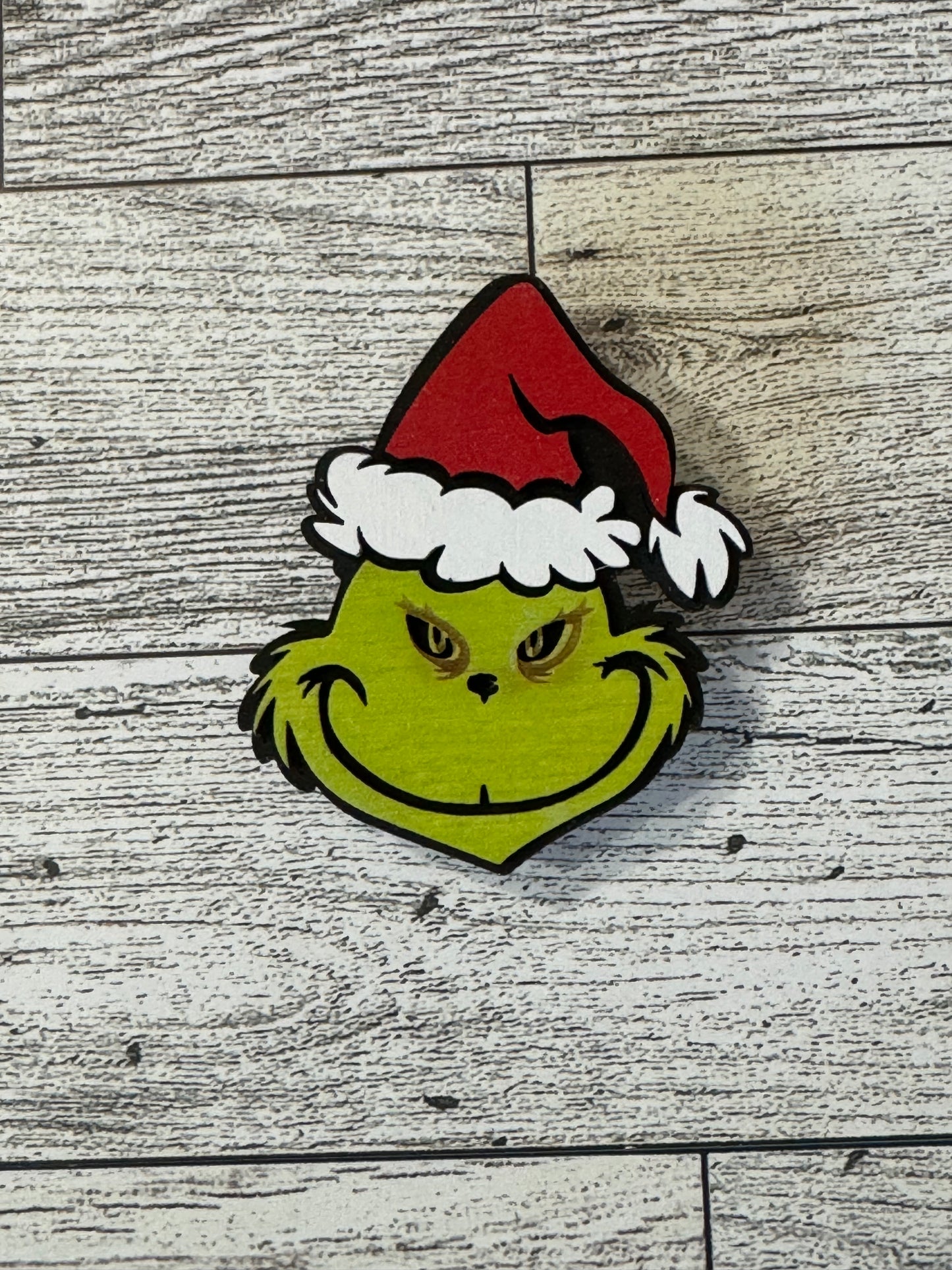 Grinch Face Vent Clip