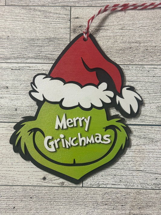 Merry Grinchmas Ornament